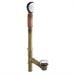 thumbnail image 2 of Kohler K-7259-G Clearflo Brass Toe Tap Bath Drain, Brushed Chrome, 2 of 3
