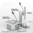 thumbnail image 5 of Semi-Automatic Baozi Maker Machine with Stainless Steel Mold, Multifunctional Bun Press for Home Kitchens and Commercial Cafeterias, 5 of 9