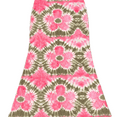 thumbnail image 1 of Franhais Women’s Summer Casual Mid-length Skirt Personality Digital Printed High-waist A-line Skirt, 1 of 9