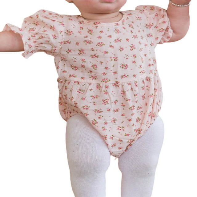 MesaSe Robe Midi de Plage à Volants à Manches Courtes à Imprimé Floral pour Maman et Moi Robe d'Été