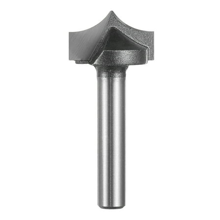 Uxcell Point Cutting Roundover Router Bit 3/8" Radius 3/4" Dia CNC Router Bits