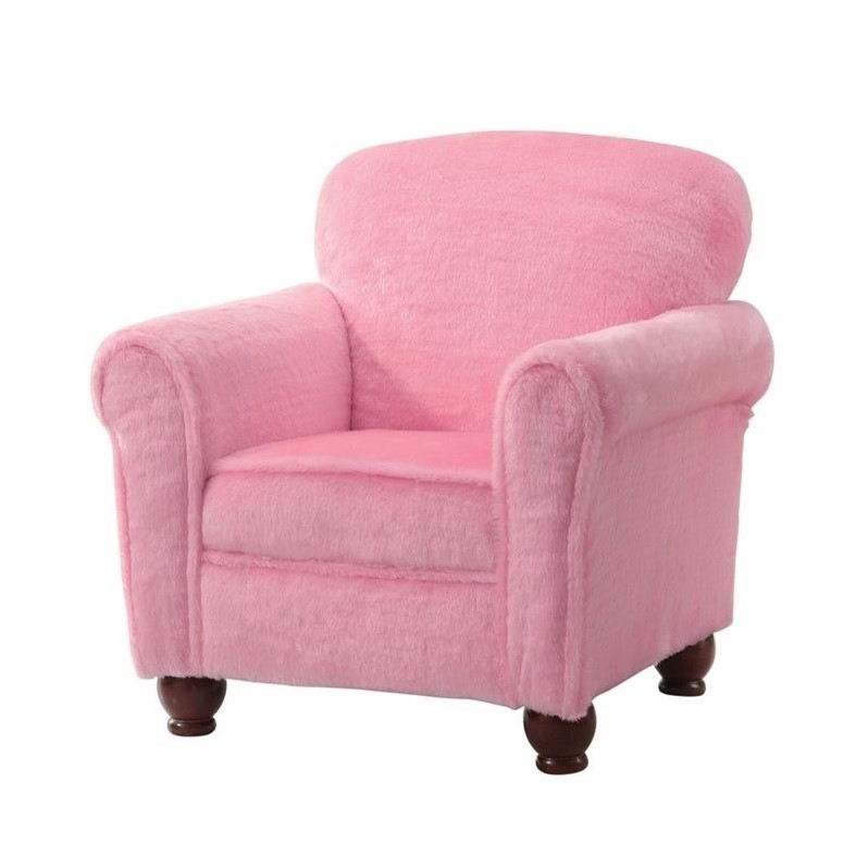 comfy chair pink