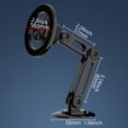 thumbnail image 3 of Peggybyg Telescopic Car Navigation Stand Foldable Magnetic Cell Phone Holder for Car Auto, 3 of 9