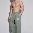 thumbnail image 4 of YSUEJPF Mens Joggers Workout Athletic Sweatpants Quick Dry Lightweight Running Pants Elastic Waist Breathable Mesh Sweat Pants, 4 of 9