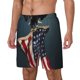 thumbnail image 1 of Fotbe American Flag Traje de Baño para Hombre – Shorts de Natación de Secado Rápido con Forro y Bolsillos-3X-Large, 1 of 6