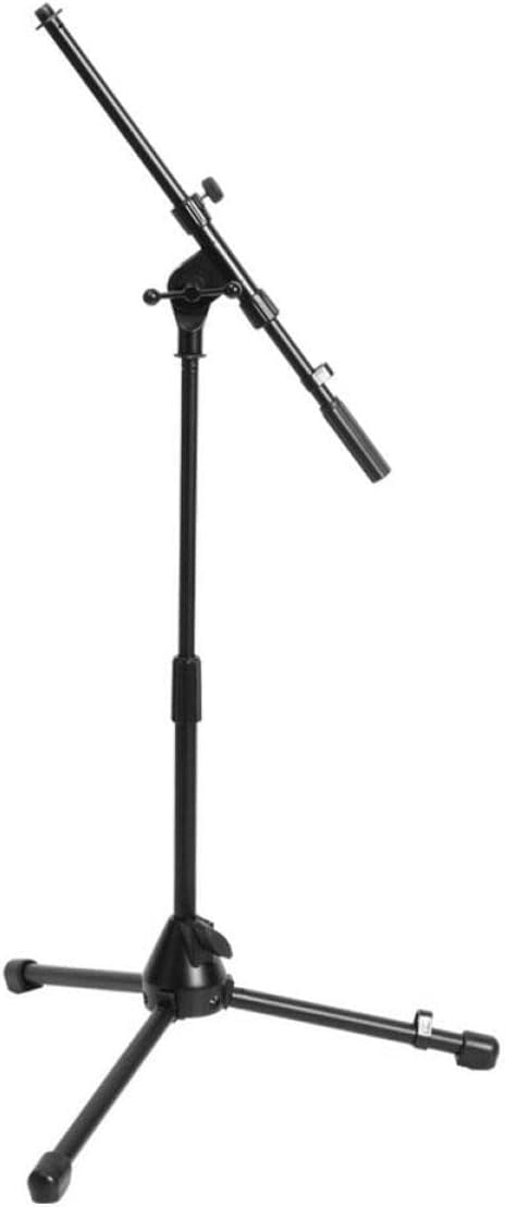 MS7411B Short Drum/ Tripod Microphone Stand with , Black