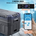 thumbnail image 4 of VEVOR Réfrigérateur Portable pour Voiture Congélateur Compresseur 25 L Double Zone pour Maison Voiture, 4 of 9