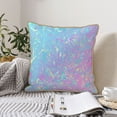 thumbnail image 6 of Kll Fantasy Gradient Decorative Throw Pillow Covers Velvet Soft For Couch Sofa Bedroom Living Room Outdoor -18"X18", 6 of 8