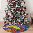 thumbnail image 7 of Lsque Scooby-Doo Print Christmas Tree Skirt, Tree Skirt with Ties or Velcro, Perfect for Holiday Decorations, Halloween, and New Year-30", 7 of 7