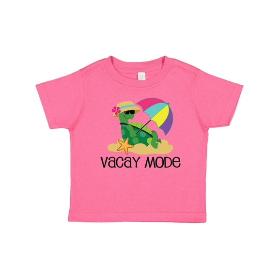 Inktastic Vacation Travel Funny Vacay Mode Girls Toddler T-Shirt