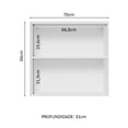 thumbnail image 3 of Alacena Gabinete Superior Madesa 70cm BG, 3 of 5