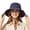 Navy, variant on Womens Sun Hat Fisherman'S Hat Summer Outdoor Sun Hat Folding Waterproof Hiking Hat