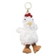 thumbnail image 4 of Llavero con forma de animal, colgante suave y creativo, adorno para llaves. Blanco, 4 of 9