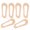 Skin, variant on Elastic Design Socks Summer Thin Socks 3 Pairs High Heels Invisible Low cut Sallow Thin Solid Color High Elasticity slip Silicone Sweat absorption