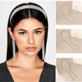 thumbnail image 5 of Diadema con borlas de cristal para mujer, pendientes falsos de diamantes de imitación brillantes, cadena para el pelo, aro para el pelo, diadema con joyas para novia para niñas MFZFUKR CPB-DE-LYY772-2, 5 of 5