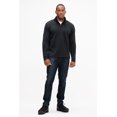 thumbnail image 2 of DEVOPS Men's Long Sleeve Fleece Jacket Quarter-zip (2X-Large, Black), 2 of 6
