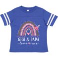thumbnail image 3 of Inktastic Gigi and Papa Love Me Rainbow Girls Toddler T-Shirt, 3 of 5