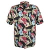 Men's Big and Tall with Bells on Camp Short Sleeve Shirt-B-2XT