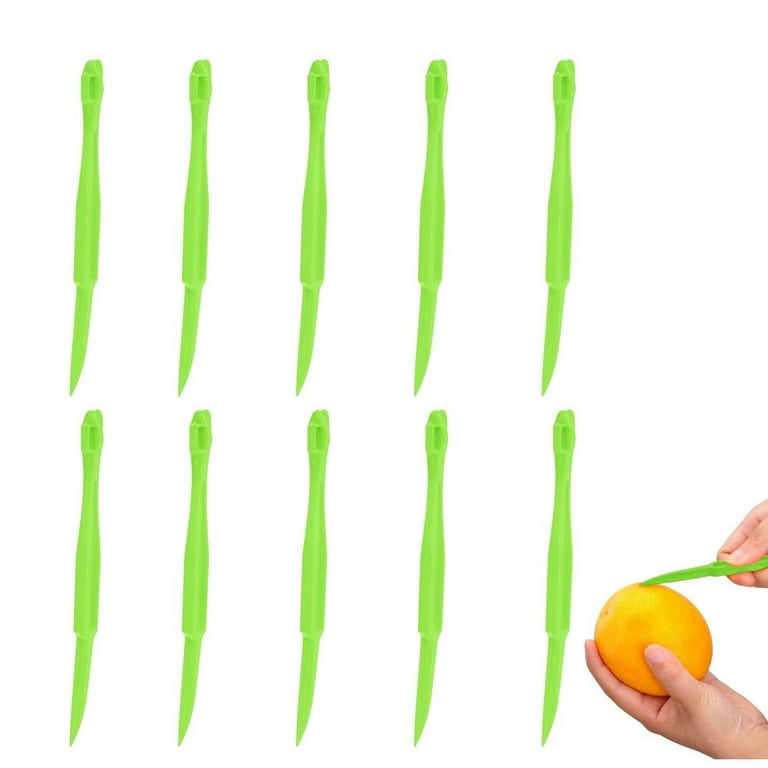 Orange Peeler Tools Lemon Mango Orange Citrus Peeler Fruit Peeling Gadget  (10 Pack)