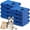 Blue, variant on 8 Pack Microfiber Dog Towels for Drying Dogs, Super Absorbent and Soft Pet Grooming Towel, Dog shower and bathing supplies suitable for large, medium, or small dogs, 40 Inch X 24 Inch, Gary