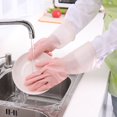 thumbnail image 3 of Guantes de látex para lavar platos, resistentes al agua, para mujer, para cocina, limpieza duradera, tareas domésticas, utensilios para lavar platos, 3 of 5