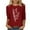 Red, variant on Summer Tops for Women 2026 Trendy Crop Blouses for Women Business Casual Graphic T Shirts Loose Fit Womens Sports Tops Sleeveless Summer Button Boho Top