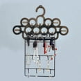 thumbnail image 7 of DIY Hanging Jewelry Organizer 3 Layer Metal Wall Mounted Holder Jewelry Display Rack with 10 Hanging S-Hooks for Earrings Necklaces Bracelets and Rings Jewelry Holder Stand DIY, 7 of 7