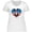 AA-White, variant on Inktastic Boston Terrier Dog US Flag July 4th Women's Plus Size T-Shirt