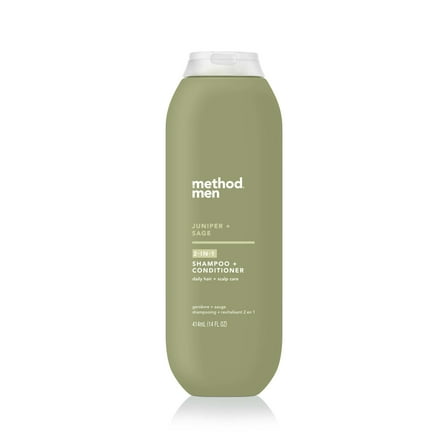 Method Men 2-in-1 Shampoo   Condtioner, Juniper   Sage, 14 oz.