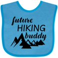 thumbnail image 3 of Inktastic Future Hiking Buddy Boys or Girls Baby Bib, 3 of 4