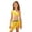 &&-Yellow294, variant on Kiijoy Girls 3 Piece Swimsuit Ruffle Bikini Set Cover Up Skirt Bathing Suit, Sizes 5-12