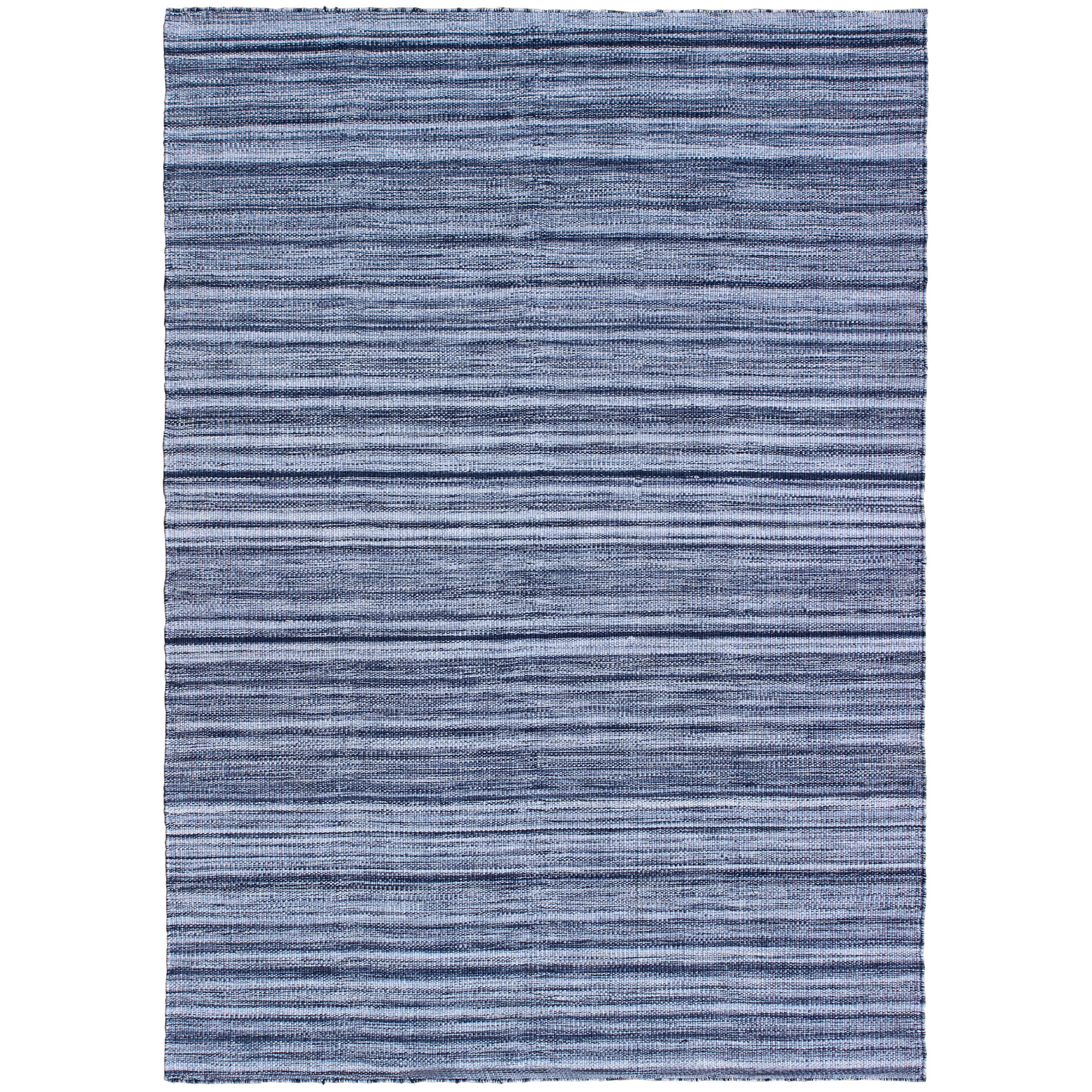 Liora Manne Java Ombre Indoor/Outdoor Rug Blue 24"X8'