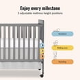 thumbnail image 4 of Dream On Me Carson Classic 3-in-1 Convertible Crib, Model #675, 4 of 8