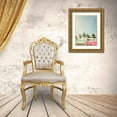 thumbnail image 3 of Design Fabrikken 11x14 Gold Ornate Wood Framed with Double Matting Museum Art Print Titled - Surf Bus Pink, 3 of 4