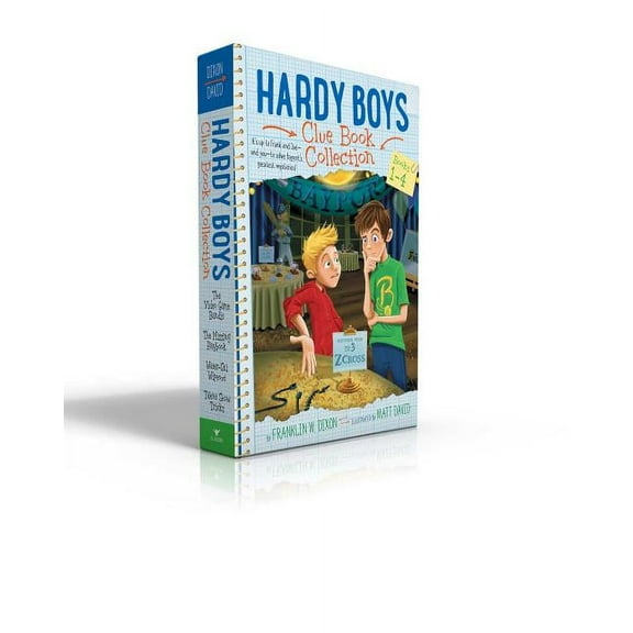 Hardy Boys Clue Book Hardy Boys Clue Book Collection Books 1-4 (Boxed Set): The Video Game Bandit; The Missing Playbook; Water-Ski Wipeout; T, (Paperback)