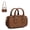 Brown, variant on Women's Retro Bowler Handbags Minimalist Small Top Handle Purse Satchel Crossbody Shoulder Purse Cute Ladies Handbags for Work,Brown