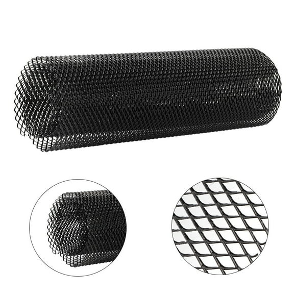 Ccdes Car Body Grill,4x8mm Aluminum Alloy Car Grille Mesh Net Grid Body Bumper Rhombic Grill Universal, Car Grill