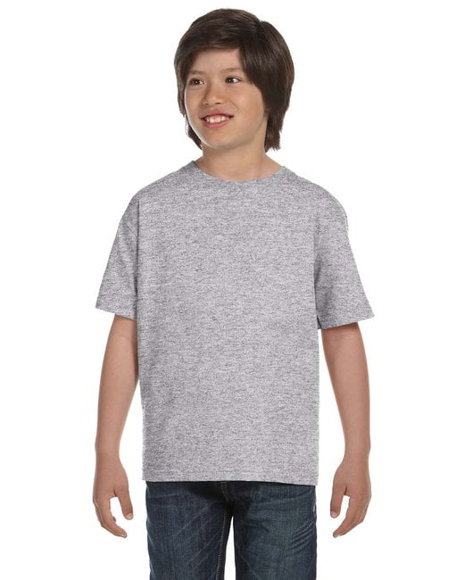 DryBlend Youth T-Shirt - L / Sport Grey 
