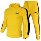 thumbnail image 3 of Sudadera con capucha con estampado a rayas para hombre, conjunto holgado y transpirable para gimnasio y correr al aire libre, moda sencilla e informal, novedad, 3 of 5