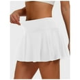 thumbnail image 3 of Tennis Skirt with Pockets, Women's High-Waisted Athletic Skirt, Pleated Skirt for Squash and Golf, Active Sportswear, 3 of 7