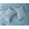 thumbnail image 6 of Chezmoi Collection Breeze 2-Piece 100% Cotton Muslin Twin XL Comforter Set, Lake Blue Soft Washed Cotton Gauze Comforter, Lightweight Breathable Bedding for All Season, 6 of 9
