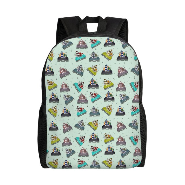 Balery Lighthouse Mochila - Mochila Estilosa y Duradera para Laptop de 15 Pulgadas con Tela Oxford Impermeable