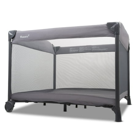 UPC 849285070298 product image for Joovy Room2 Infant Playard  Graphite Charcoal  Unisex | upcitemdb.com