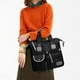thumbnail image 5 of Bolso de Mensajero de Nailon Impermeable para Mujer, Bolso de Hombro Negro Zulema paquete de hombro para mujer, 5 of 6