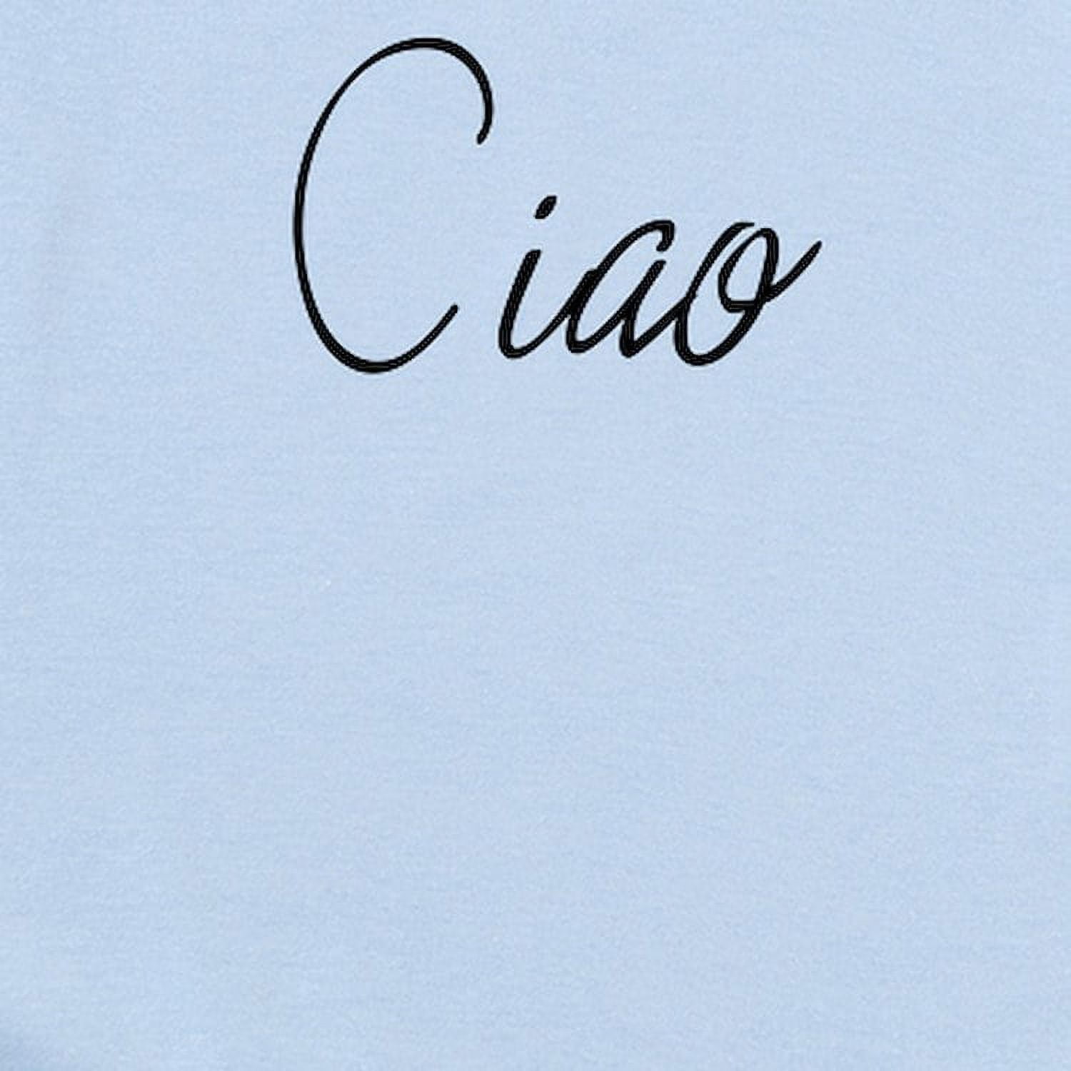 CafePress - CIAO! ITALIAN Baby Onesie - Baby Light Bodysuit, Size Newborn - 24 Months
