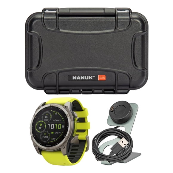 Reloj inteligente Garmin Fenix 8 Sapphire 51 mm GPS AMOLED 1.4"