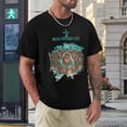 thumbnail image 4 of Blue Oyster Rock Mens Short Sleeve Crewneck T-Shirt 80s 90s Graphic Tees Shirts Top, 4 of 7