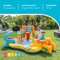 thumbnail image 5 of Intex Inflatable Kids Dinosaur Play Center Outdoor Water Park Pool w/ Slide, 5 of 11