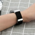 thumbnail image 5 of Pulsera de correa de fitness, pulsera de reloj, correa de reloj de lona negra, pulsera de reloj, la mejor en su clase, 5 of 5