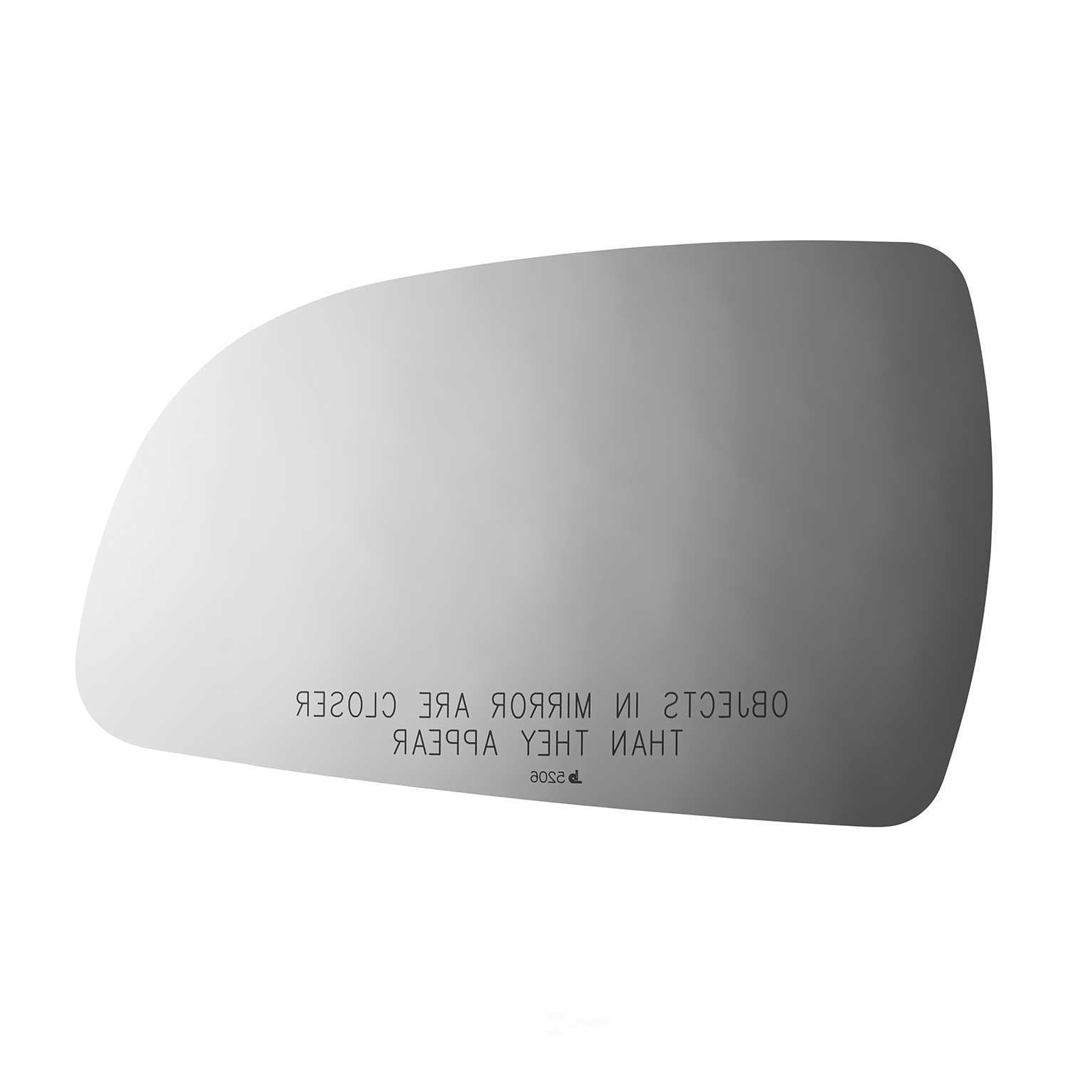 Burco 5206 Passenger Side Convex Replacement Mirror Glass for Hyundai Sonata